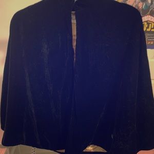 Victorian company hopeless romantic velvet Shawl